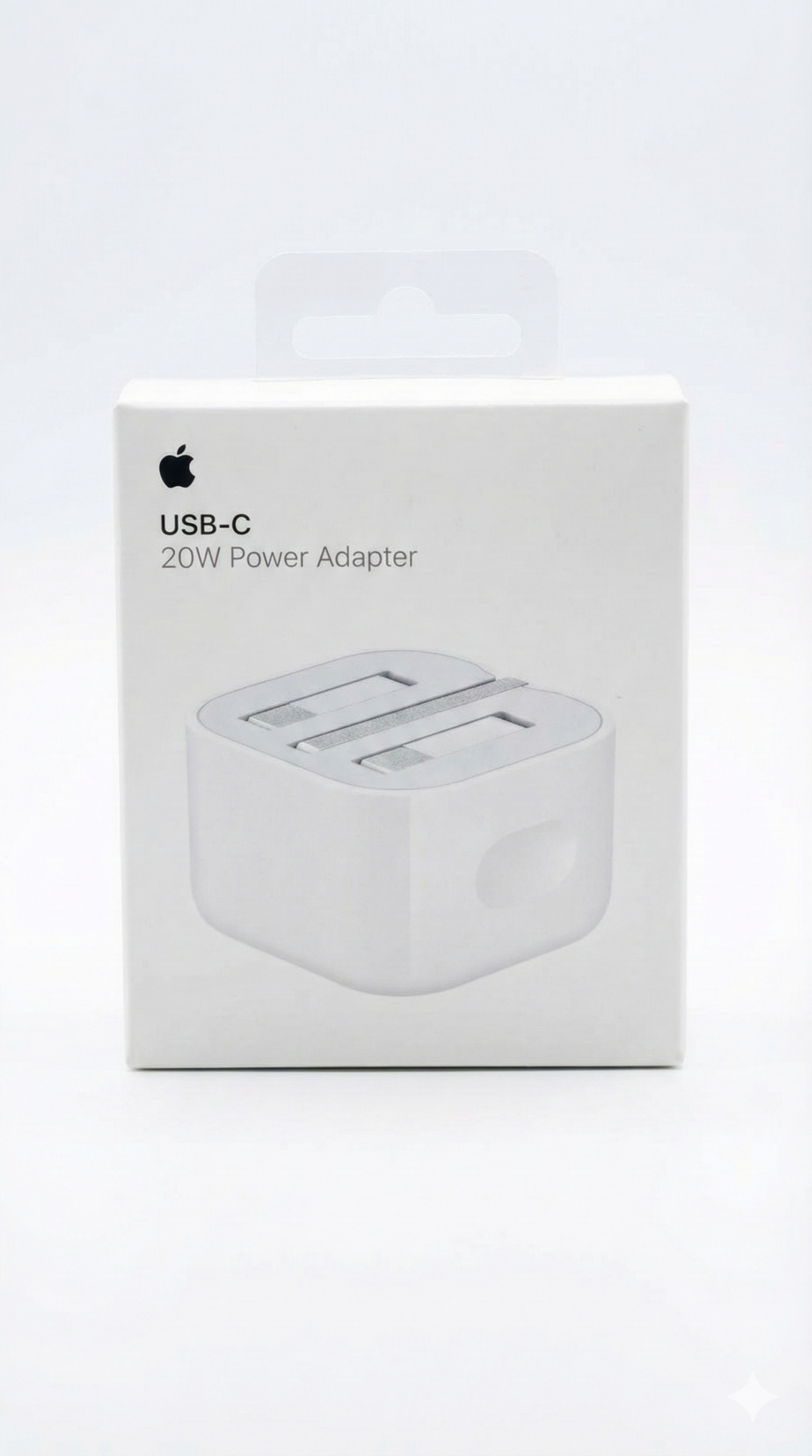 رأس شاحن آيفون أصلي 20 وات (Type-C) | يدعم الشحن السريع PD مع ضمان WolfTech