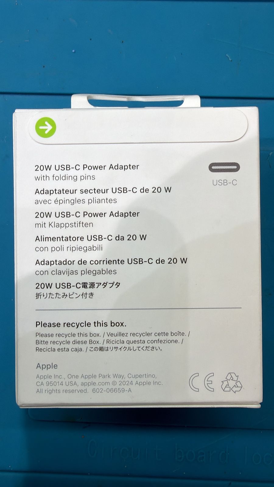 كابل شحن ونقل بيانات آيفون أصلي (Type-C to Lightning) | خامة مقاومة للقطع